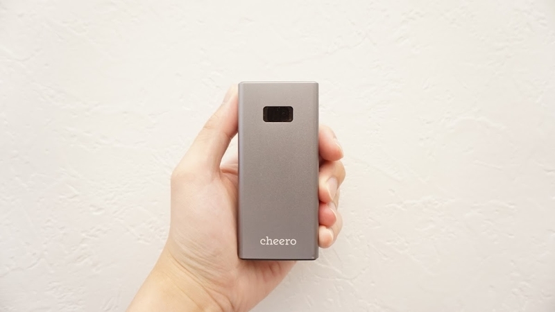 【レビュー】性能とデザインの両立！ 新型モバイルバッテリー「cheero Power Plus 5 10000mAh with Power Delivery 18W」、登場！！（PR） 